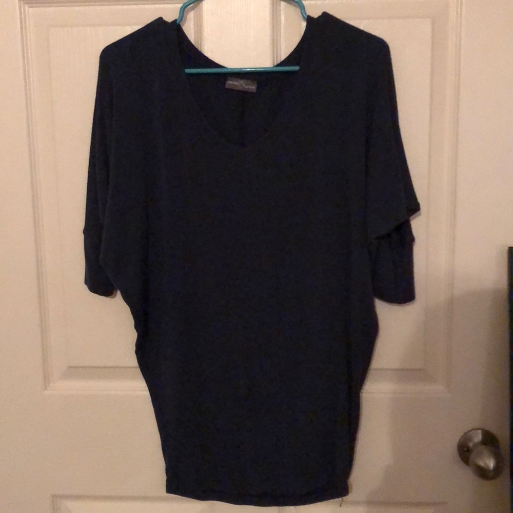 Dark blue top
